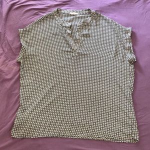 Breezy short-sleeve blouse